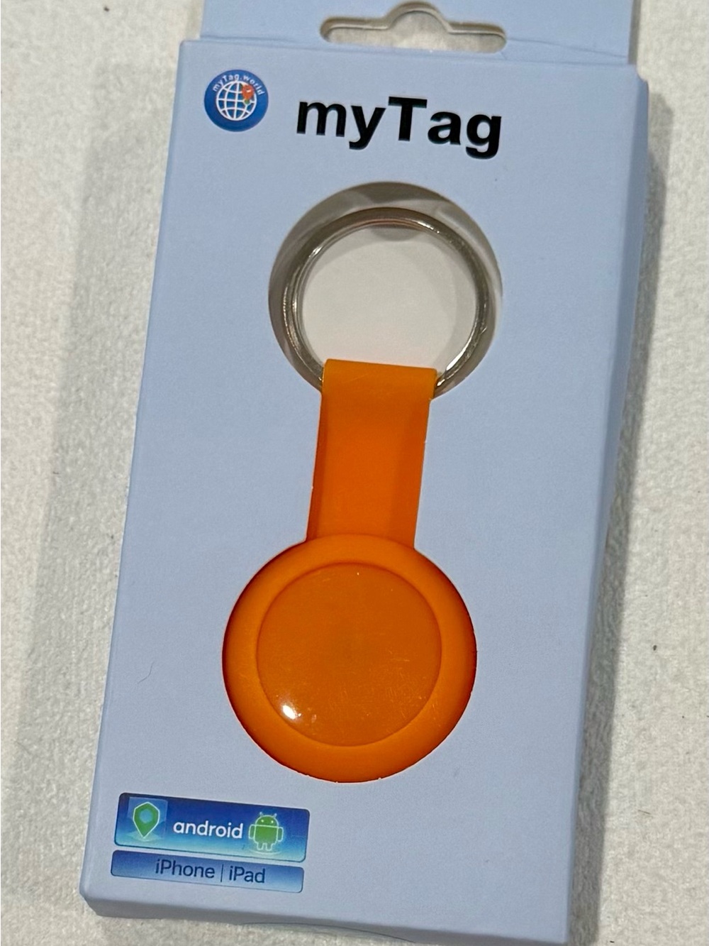Tag Light Blue myTag Tracking Device Box